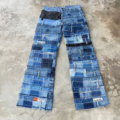 Pre-owned Avant Garde X Hysteric Glamour Reconstructed Levis Flare Hagi Jeans Hysteric Glamour Style In Denim