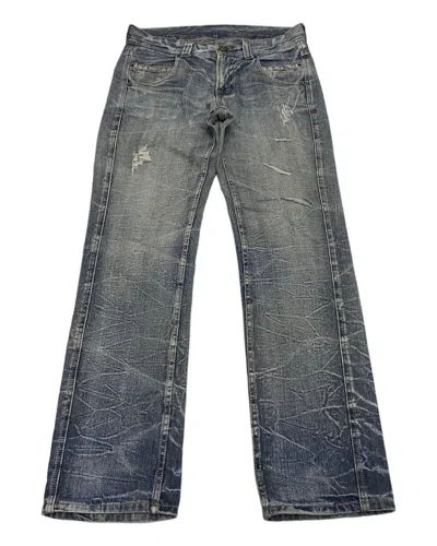 Pre-owned Avant Garde X Hysteric Glamour Thrashedripped Distress Denim By Real Vintage Denim Jeans