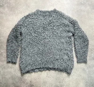 Pre-owned Avant Garde X If Six Was Nine Vintage Japanese Mohair Style Sweater In Grey