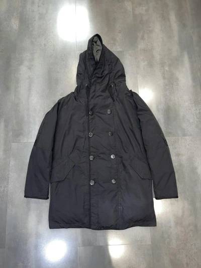 Pre-owned Avant Garde X Marithe Francois Girbaud Assymetrical Technical Down Parka In Black