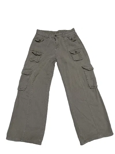 Pre-owned Avant Garde X Military Multipocket Military Baggy Cotton Cargo Pants Designer In Khaki