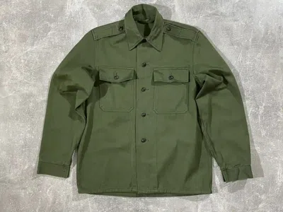 Pre-owned Avant Garde X Military Vintage 1980 Military Jacket Japan Street Style In Khaki