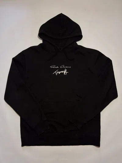Pre-owned Avant Garde X Rick Owens Tommy Cash Hoodie In Black