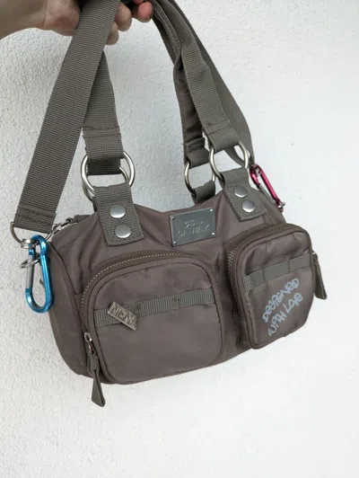 Pre-owned Avant Garde X Vintage Catwalk Multipocket Shoulder Bag In Grey