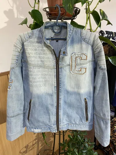 Pre-owned Avant Garde X Vintage Jeans Cipo & Baxx Denim Jacket Japan Street Style In Blue