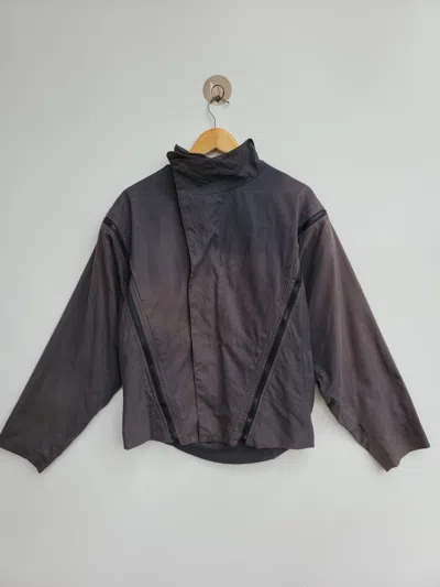 Pre-owned Avant Garde X Vintage Pashu Issey Miyake Style Jacket In Faded Black