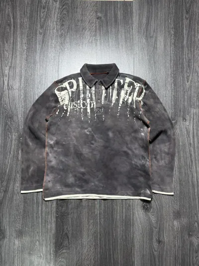 Pre-owned Avant Garde Y2k Vintage Japanese Style Avantgarde Longsleeve In Purple