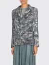 Avant Toi Blue Linen Blend Blazer