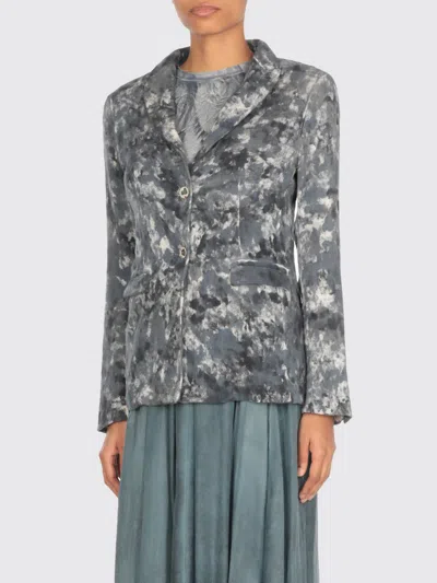 AVANT TOI BLAZER AVANT TOI WOMAN COLOR BLUE,H01281009