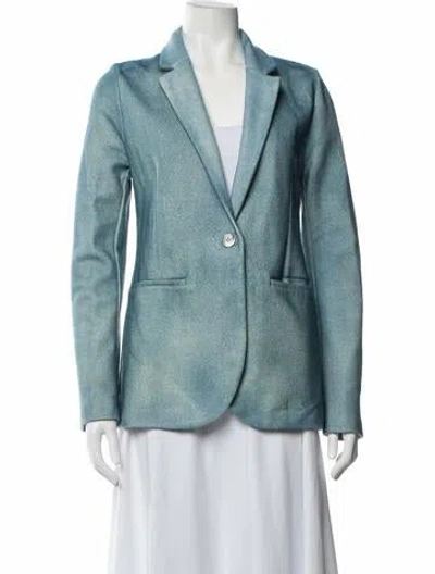 Pre-owned Avant Toi Blazer In Blue