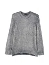 Avant Toi Long-sleeved Pullover In Gray