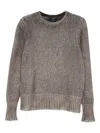 Avant Toi Cashmere Crewneck Pullover In Brown