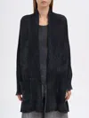 Avant Toi Cashmere And Silk Gauze Cardigan In Black