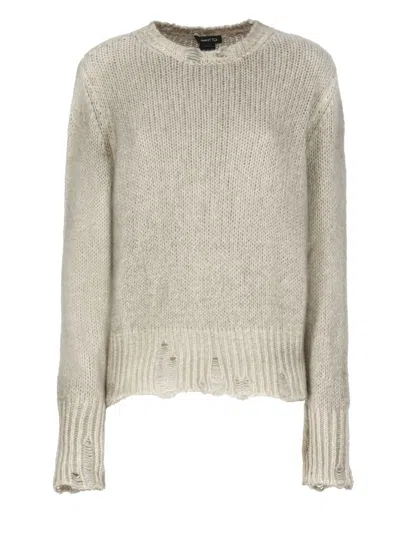AVANT TOI CASHMERE AND WOOL SWEATER