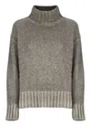 Avant Toi Cashmere Blend Sweater In Gray
