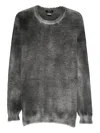 Avant Toi Cashmere Crew-neck Sweater In Gray