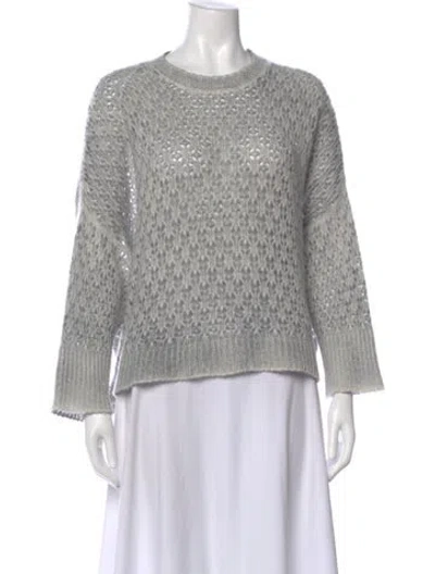 Pre-owned Avant Toi Cashmere Crew Neck Sweater In Gray