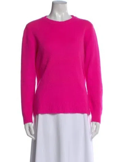 Pre-owned Avant Toi Cashmere Crew Neck Sweater In Pink
