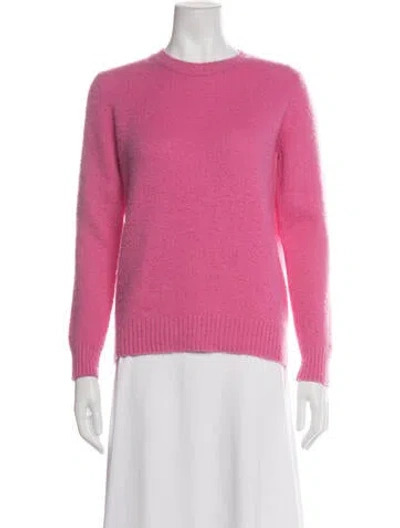 Pre-owned Avant Toi Cashmere Crew Neck Sweater In Pink
