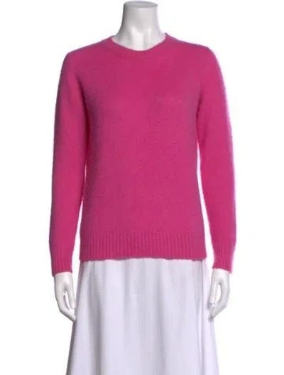 Pre-owned Avant Toi Cashmere Crew Neck Sweater W/ Tags In Pink