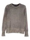 Avant Toi Cashmere Crewneck Pullover In Gray