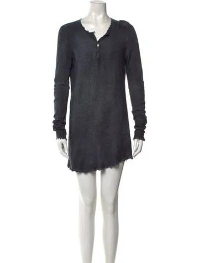 Pre-owned Avant Toi Cashmere Dress In Gray