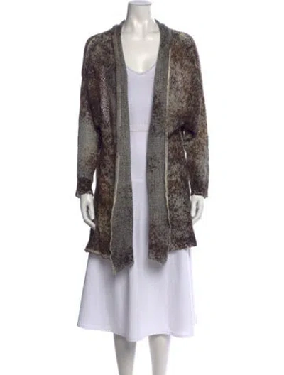 Pre-owned Avant Toi Cashmere Patterned Sweater In Multicolor