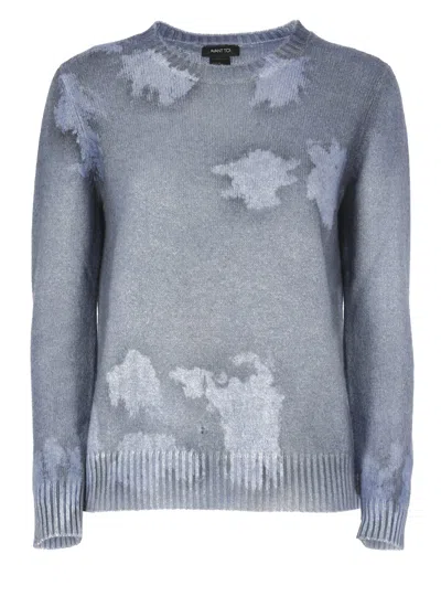 Avant Toi Cashmere Sweater In Blue