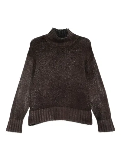 Avant Toi Cashmere Sweater In Brown