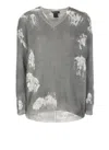 Avant Toi V-neck Cashmere Sweater In Gray