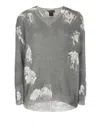 Avant Toi V-neck Cashmere Sweater In Gray