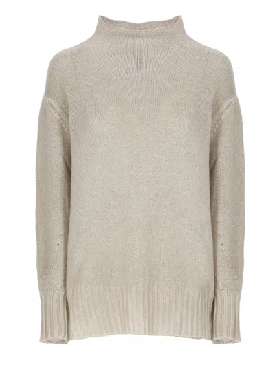 Avant Toi Cashmere Sweater In Sand