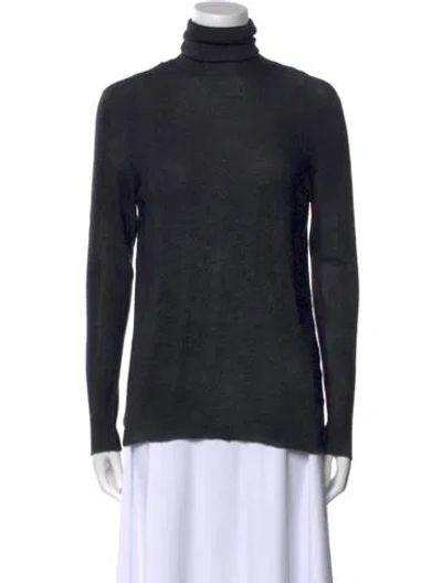 Pre-owned Avant Toi Cashmere Turtleneck Sweater In Gray
