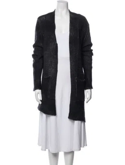 Pre-owned Avant Toi Cashmere V-neck Sweater In Black