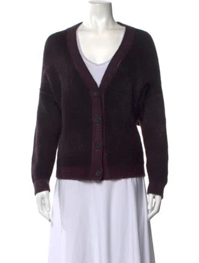 Pre-owned Avant Toi Cashmere V-neck Sweater In Black