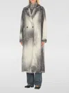 Avant Toi Long-sleeved Lapel Coat In Grau