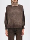 Avant Toi High Neck Sweater In Brown