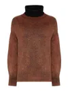 Avant Toi Hand-painted Sweater In Brown