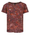 Avant Toi Purple Cotton Knit Top