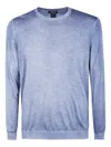 Avant Toi Crew-neck Cashmere Sweater In Blue