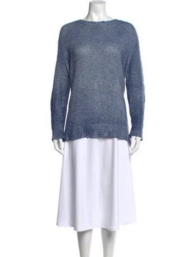 Pre-owned Avant Toi Crew Neck Sweater In Blue