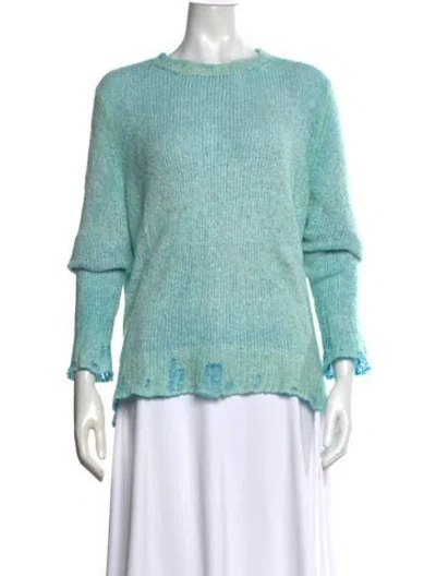 Pre-owned Avant Toi Crew Neck Sweater In Blue