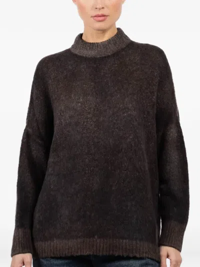 Avant Toi Crew-neck Sweater In Brown