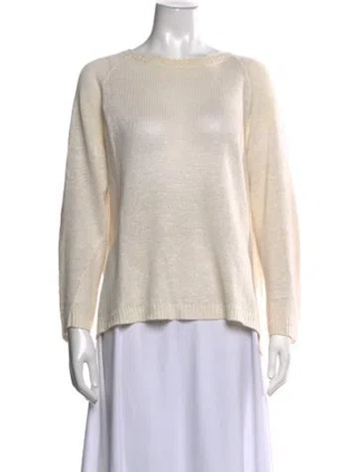 Pre-owned Avant Toi Crew Neck Sweater In Gold/metallic/neutrals