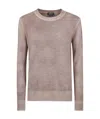 Avant Toi Crew Neck Sweater In Gray