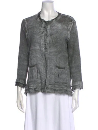 Pre-owned Avant Toi Crew Neck Sweater In Gray