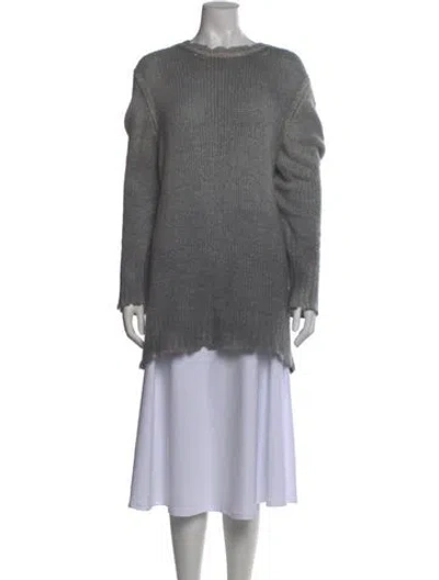 Pre-owned Avant Toi Crew Neck Sweater In Gray