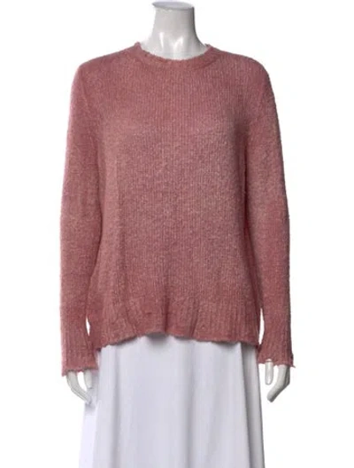 Pre-owned Avant Toi Crew Neck Sweater In Pink