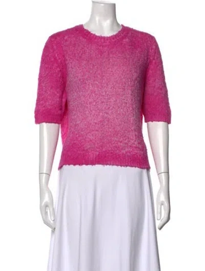 Pre-owned Avant Toi Crew Neck Sweater In Pink