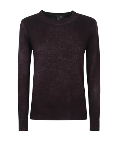 Avant Toi Crew Neck Sweater In Purple